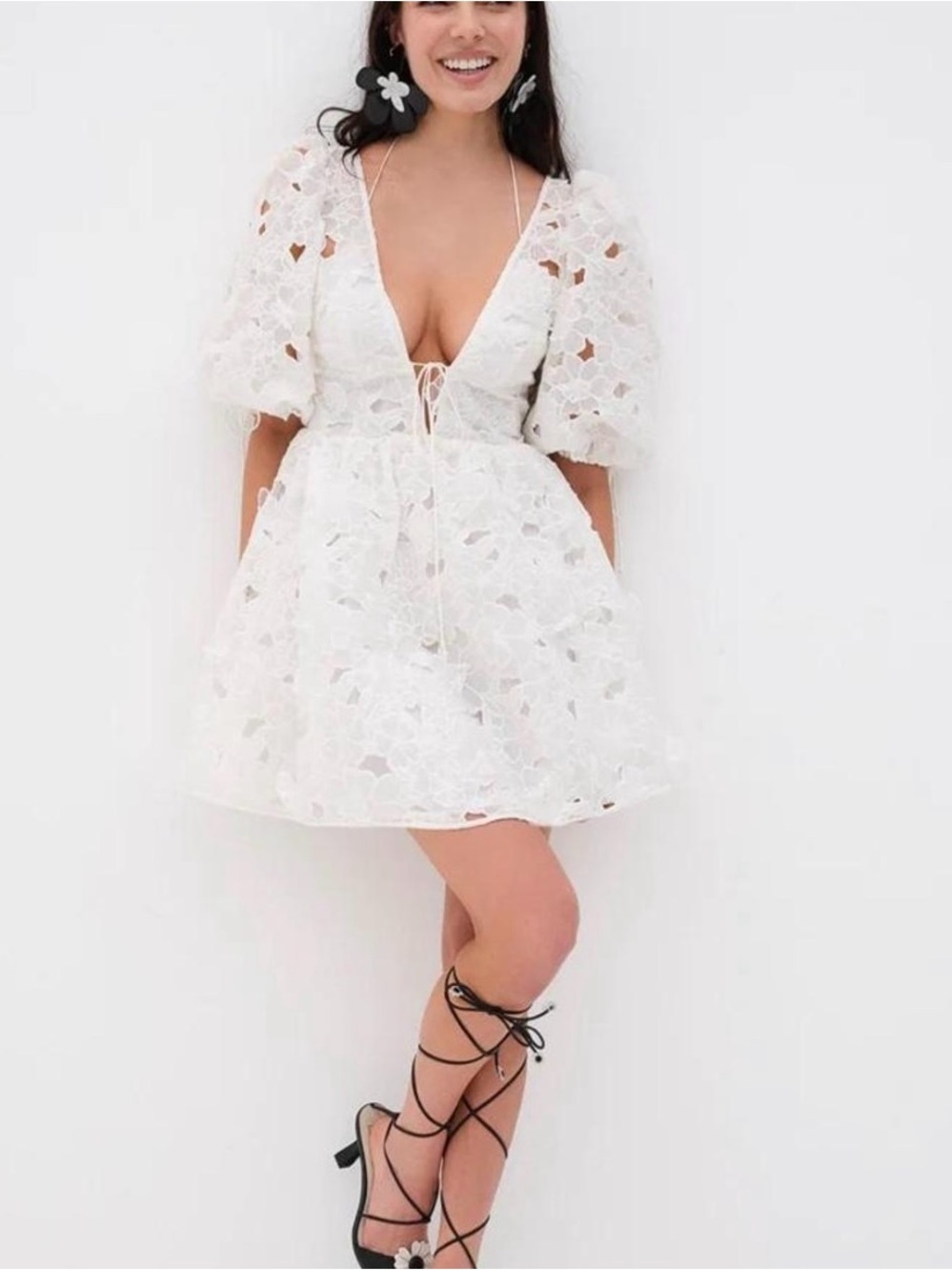 For Love & Lemons Leighton Mini Dress